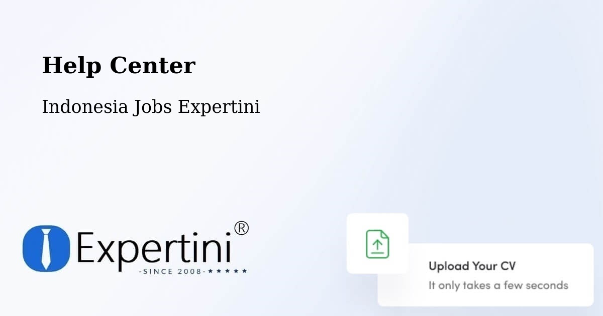 Help Center – Kepanjen - Indonesia Jobs Expertini